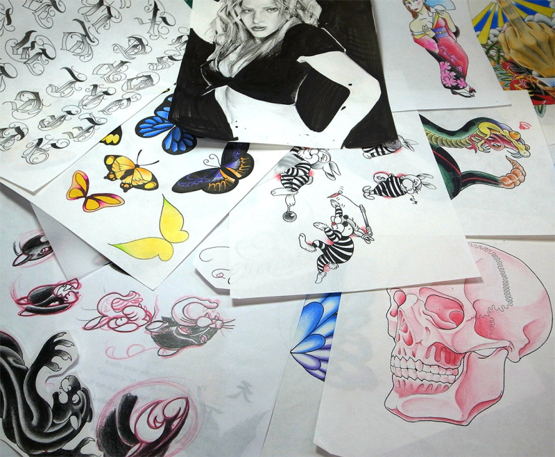 $ストローカータトゥーの舞台裏