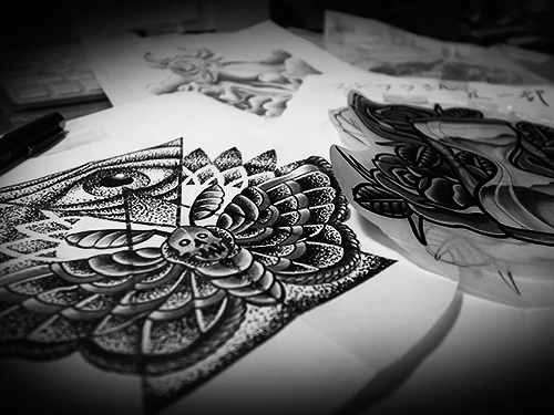 $ストローカータトゥーの舞台裏