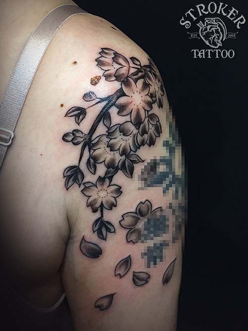 桜のtattoo