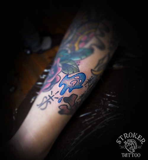 お化けタトゥー