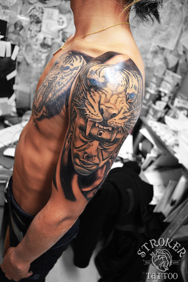 アポカリプト 虎 マヤ タトゥー リアル