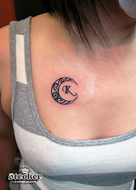 星の数だけ月のトライバル Stroker Tattoo