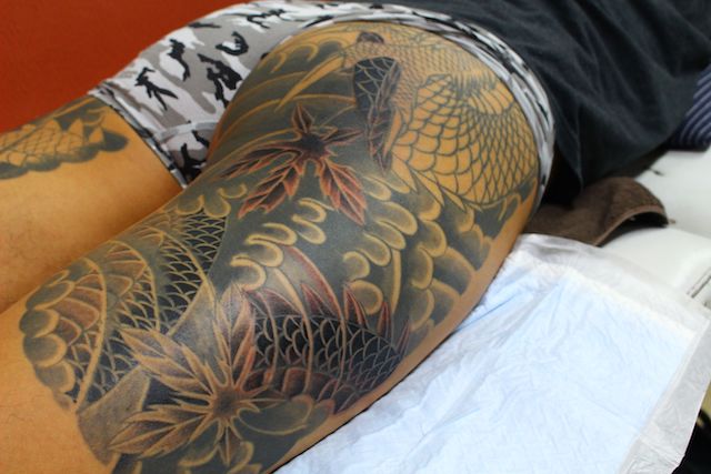 日本伝統刺青 和彫り Stroker Tattoo