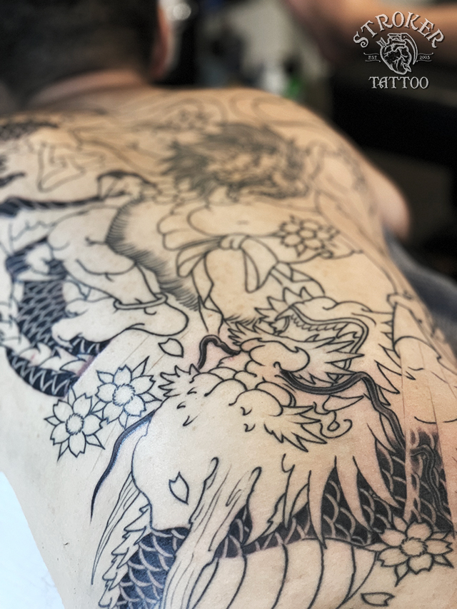 stroker tattoo bangkok dragon