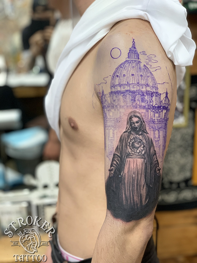マリア 大聖堂 サン・ピエトロ リアル タトゥー