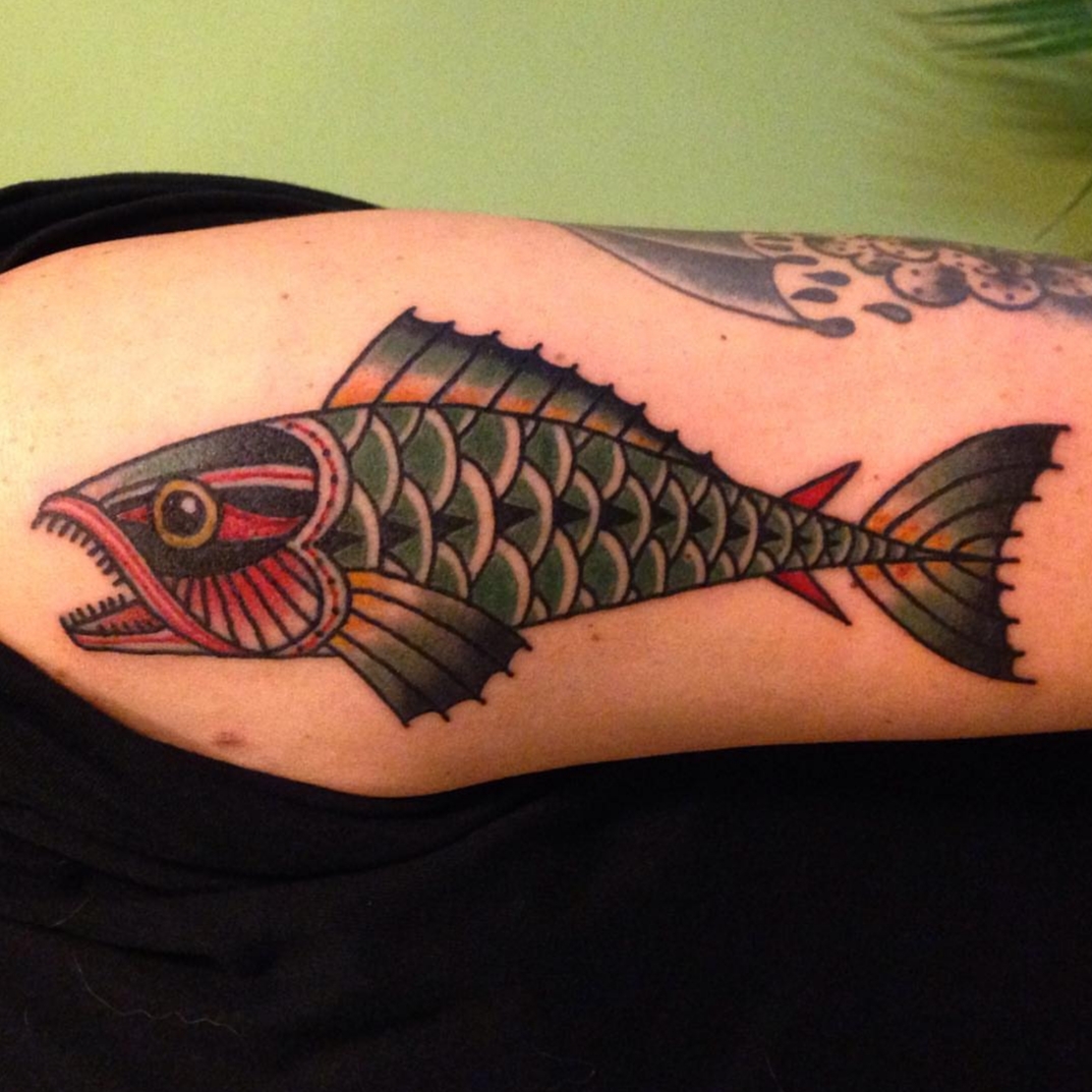 魚と人魚 Stroker Tattoo