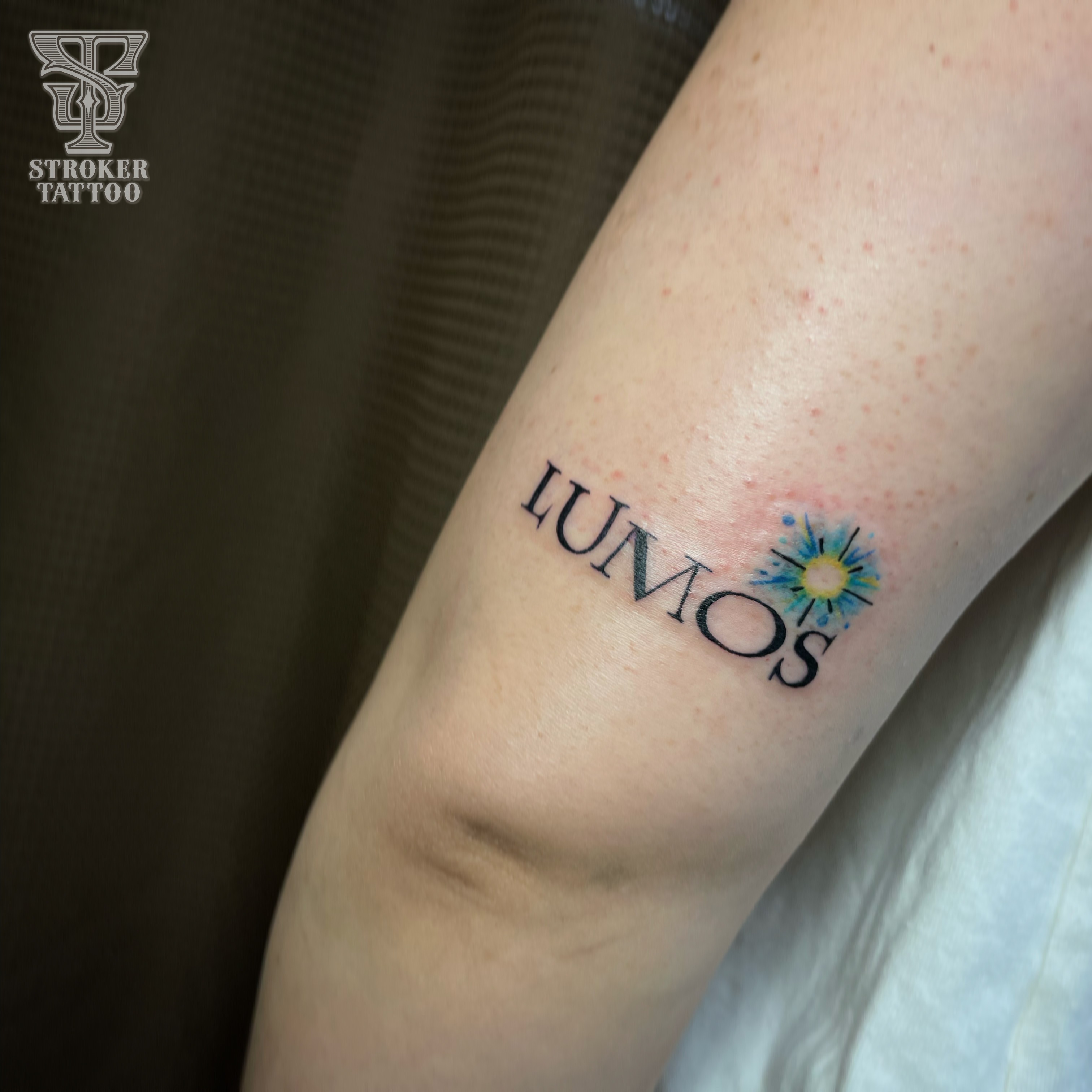 Lumos tattoo ハリーポッター　タトゥー