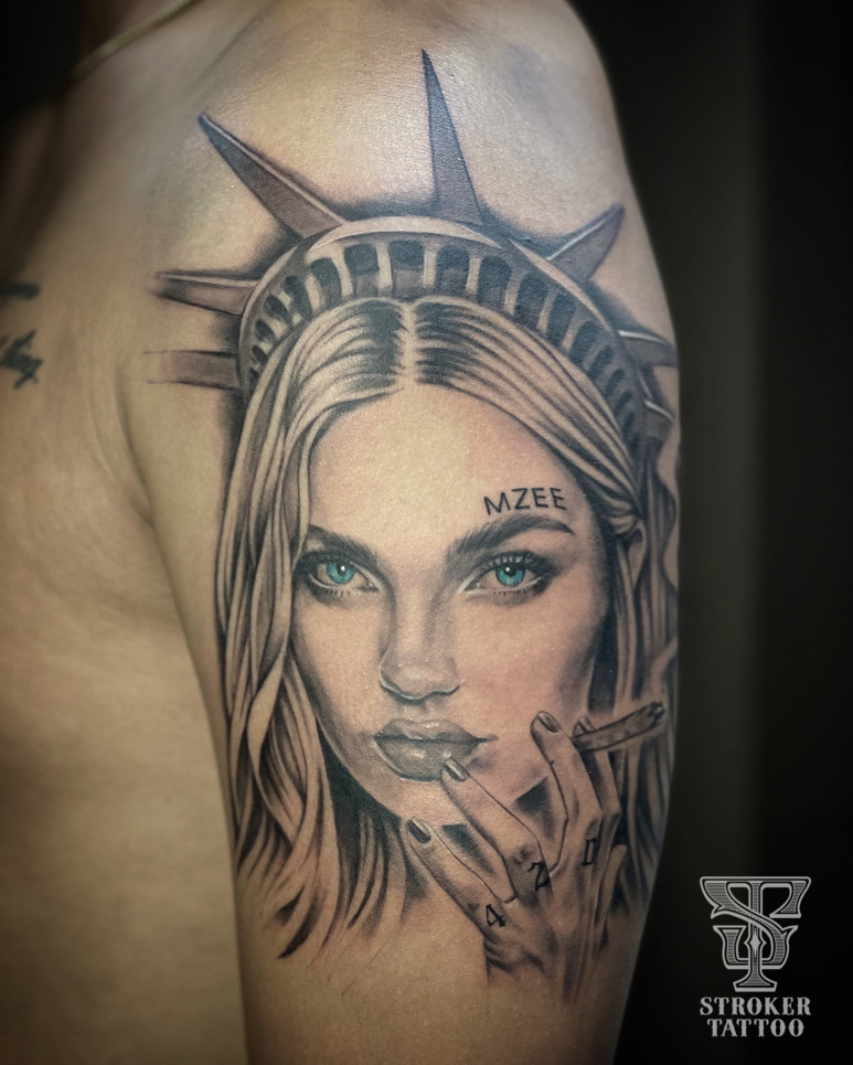 自由の女神 タトゥー liberty Tattoo 