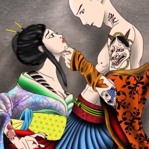 見習い HOKUTO アートワーク 恋　パラレルワールド　タトゥー