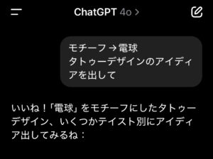 AIアートとタトゥーデザイン