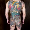 騎龍観音、刺青、和彫り