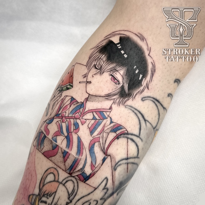 アニメタトゥー 漫画タトゥー