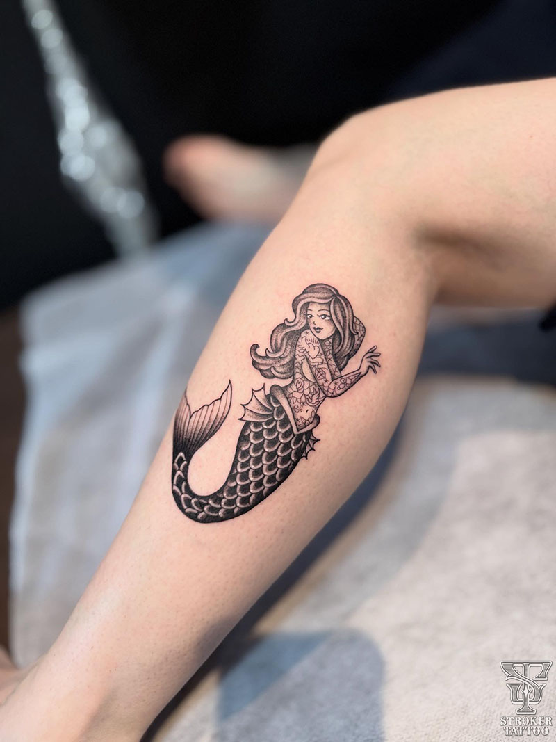 人魚タトゥー