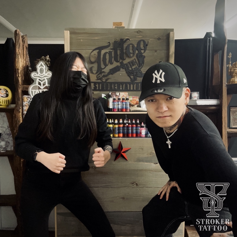 彫師アヤカ 彫師ホクト 彫師HOKUTO