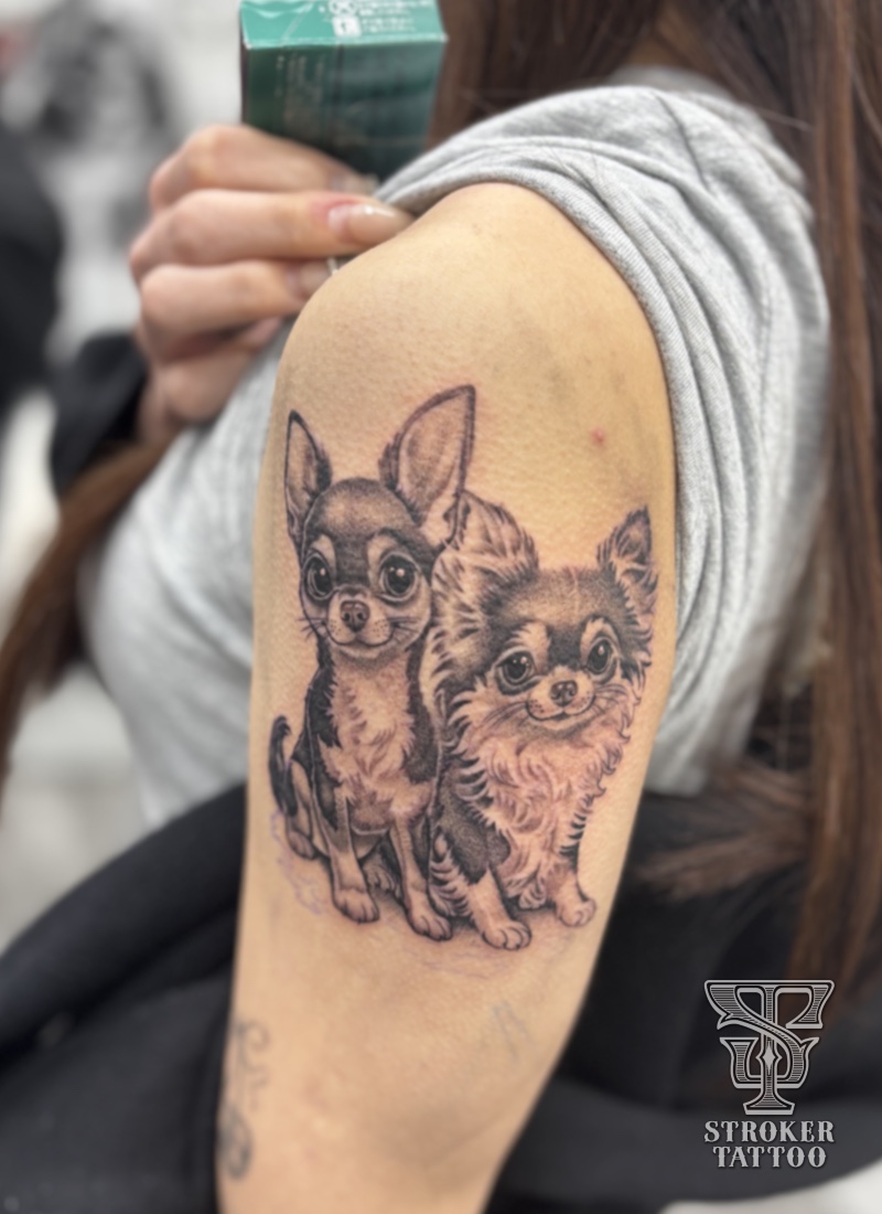 ペット　タトゥー愛犬