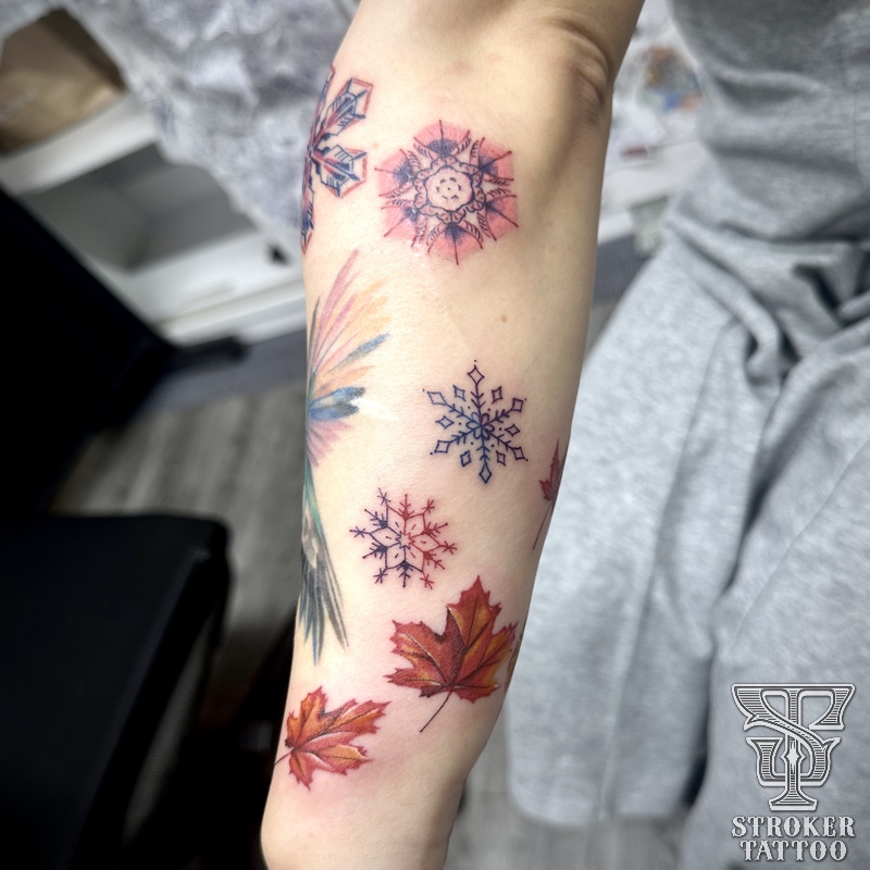 ワンポイントタトゥー　横浜タトゥースタジオ　彫師アヤカ