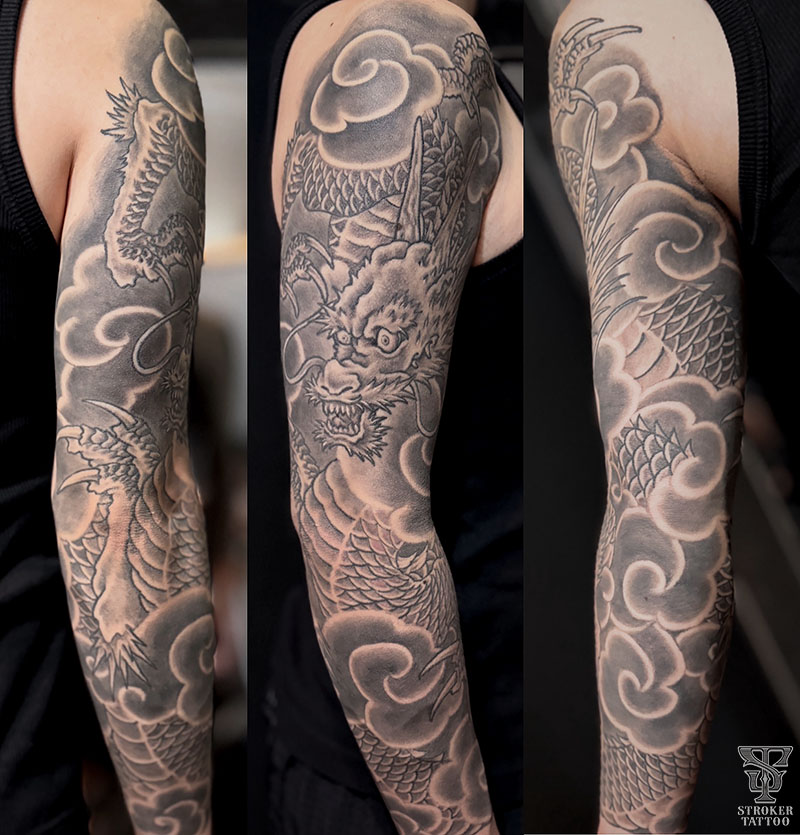 雲龍刺青