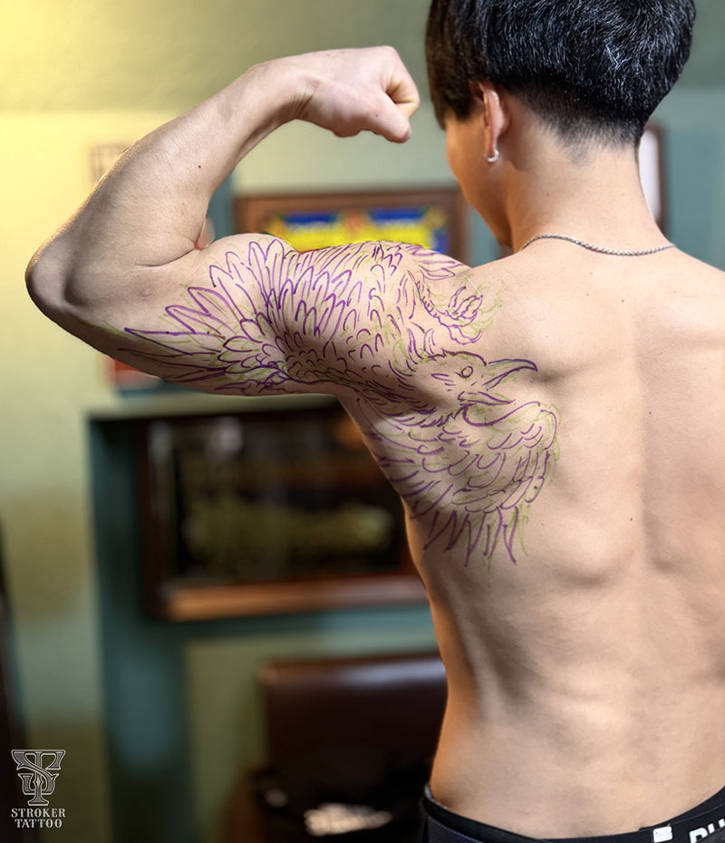 打ち合わせタトゥー